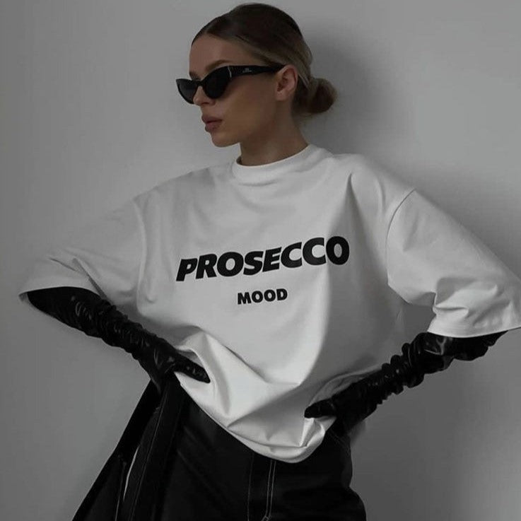 Le Prosecco | Chemise oversize en pur coton 