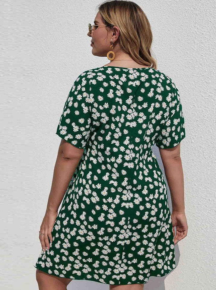 Robe de vacances à imprimé floral