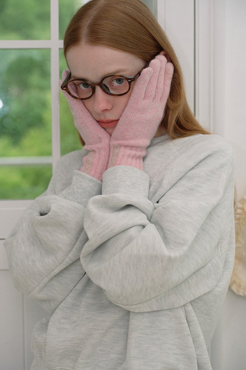 Gants d'hiver élégants en laine douce et solide 