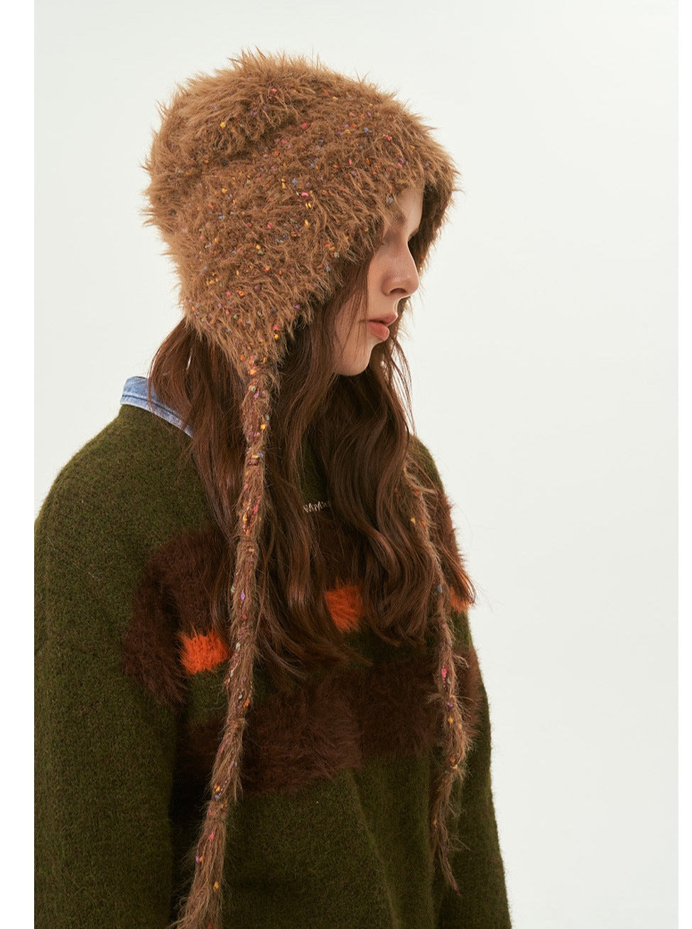 Bonnet d'hiver Warm Bear pour femme 